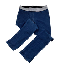 Load image into Gallery viewer, Girls H&amp;T, blue denim jeggings / jean leggings, elasticated, FUC, size 4,  