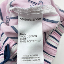 Load image into Gallery viewer, Girls Peter Alexander, striped cotton pyjama pants, GUC, size 5,  