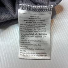 Load image into Gallery viewer, Unisex Cotton On Baby, grey stretch cotton ribbed bodysuit, EUC, size 0,  