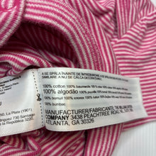 Load image into Gallery viewer, Girls Carter's, striped cotton bodysuit, EUC, size 1,  