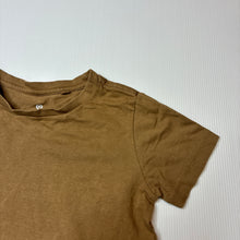 Load image into Gallery viewer, Unisex Target, brown cotton t-shirt, GUC, size 3,  