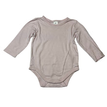 Load image into Gallery viewer, Girls Target, pink organic cotton long sleeve bodysuit, GUC, size 1,  