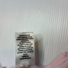 Load image into Gallery viewer, Girls Target, pink organic cotton long sleeve bodysuit, GUC, size 1,  
