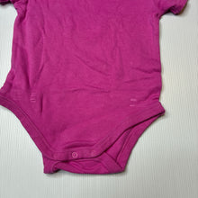Load image into Gallery viewer, Girls Target, pink organic cotton bodysuit, GUC, size 1,  