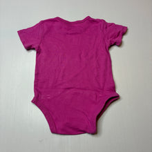 Load image into Gallery viewer, Girls Target, pink organic cotton bodysuit, GUC, size 1,  