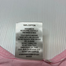 Load image into Gallery viewer, Girls Sprout, pink cotton romper, embroidered, EUC, size 1,  
