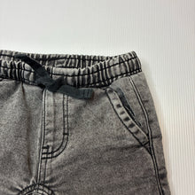 Load image into Gallery viewer, Boys THE 1964 Denim COMPANY, grey stretch denim shorts, elasticated, GUC, size 2,  