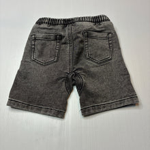 Load image into Gallery viewer, Boys THE 1964 Denim COMPANY, grey stretch denim shorts, elasticated, GUC, size 2,  