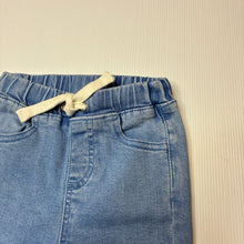 Load image into Gallery viewer, Unisex Seed, blue stretch denim jeans, elasticated, EUC, size 0,  