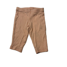 Load image into Gallery viewer, Unisex Carter's, peach cotton baby leggings, elasticated, GUC, size 0000,  