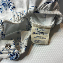 Load image into Gallery viewer, Girls Little Harry Hampton, floral cotton romper dress, GUC, size 1,  
