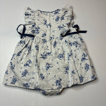 Load image into Gallery viewer, Girls Little Harry Hampton, floral cotton romper dress, GUC, size 1,  