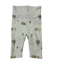 Load image into Gallery viewer, Unisex H&amp;M, stretch organic cotton baby leggings, elasticated, GUC, size 0000,  