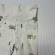 Load image into Gallery viewer, Unisex H&amp;M, stretch organic cotton baby leggings, elasticated, GUC, size 0000,  