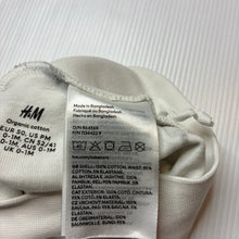 Load image into Gallery viewer, Unisex H&amp;M, stretch organic cotton baby leggings, elasticated, GUC, size 0000,  