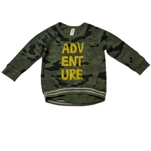 Load image into Gallery viewer, Unisex Dymples, cotton blend camo print fleece lined sweater, FUC, size 1,  