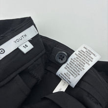 Load image into Gallery viewer, Unisex Target, black suit / formal pants, adjustable, EUC, size 14,  