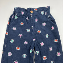 Load image into Gallery viewer, Girls Jack &amp; Milly, corduroy cotton pants, elasticated, GUC, size 5,  