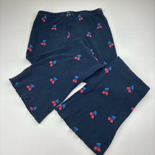 Load image into Gallery viewer, Girls Cotton On, navy stretch cotton leggings, elasticated, GUC, size 9-10,  
