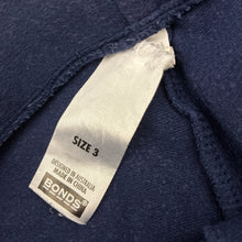 Load image into Gallery viewer, Unisex Bonds, stretch cotton fleece lined jogger pants, elasticated, wash fade, FUC, size 3,  