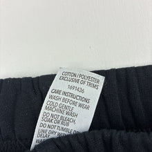 Load image into Gallery viewer, Unisex KID, cotton blend fleece lined track pants, elasticated, GUC, size 8,  