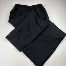 Load image into Gallery viewer, Unisex FILA, lined black sports pants, elasticated, FUC, size 10,  