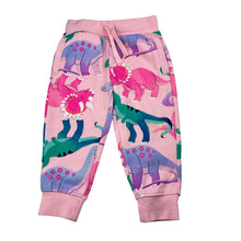 Load image into Gallery viewer, Girls Anko, cotton blend fleece lined track pants, elasticated, FUC, size 2,  