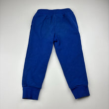 Load image into Gallery viewer, Boys Anko, cotton blend fleece lined track pants, elasticated, digger, FUC, size 3,  
