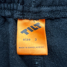 Load image into Gallery viewer, Boys Tilt, cotton blend basic fleece lined track pants, elasticated, pilling, FUC, size 3,  