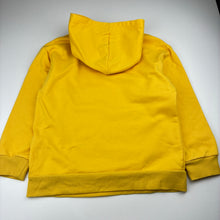Load image into Gallery viewer, Unisex UNACOO, yellow cotton blend fleece lined hoodie, GUC, size 10,  