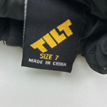 Load image into Gallery viewer, Boys Tilt, black zip puffer jacket, GUC, size 7,  