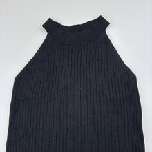 Load image into Gallery viewer, Girls Zara, black ribbed top, EUC, size 8,  