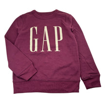 Load image into Gallery viewer, Unisex GAP, burgundy cotton blend fleece lined sweater, GUC, size 6-7,  