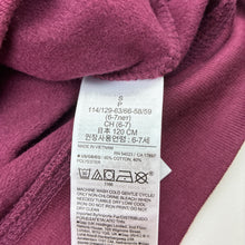 Load image into Gallery viewer, Unisex GAP, burgundy cotton blend fleece lined sweater, GUC, size 6-7,  