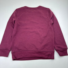 Load image into Gallery viewer, Unisex GAP, burgundy cotton blend fleece lined sweater, GUC, size 6-7,  