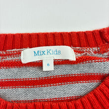 Load image into Gallery viewer, Unisex Mix, cotton knit sweater, GUC, size 6,  