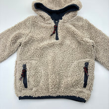Load image into Gallery viewer, Boys Cotton On, beige fleece hoodie sweater, GUC, size 2,  