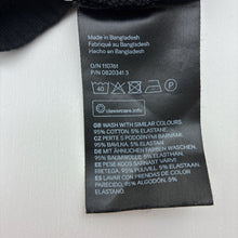 Load image into Gallery viewer, Girls H&amp;M, black stretch organic cotton ribbed singlet, GUC, size 9-10,  