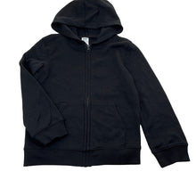 Load image into Gallery viewer, Unisex Anko, black zip fleece lined hoodie, EUC, size 7,  