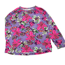 Load image into Gallery viewer, Girls Bonds, floral stretch cotton pyjama top, EUC, size 6,  