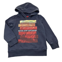 Load image into Gallery viewer, Boys Tilt, cotton blend fleece lined hoodie, wash fade, pilling, FUC, size 4,  