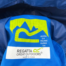 Load image into Gallery viewer, Unisex REGATTA GREAT OUTDOORS, lightweight zip hooded waterproof jacket, FUC, size 4,  