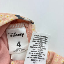 Load image into Gallery viewer, Girls Disney, Minnie Mouse two-piece swim set, GUC, size 4,  