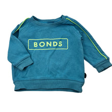 Load image into Gallery viewer, Unisex Bonds, teal cotton blend sweater, FUC, size 0,  