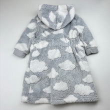 Load image into Gallery viewer, Unisex Peter Alexander, fleece bath robe / dressing gown, minor marks, FUC, size 1-2,  