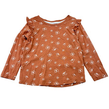 Load image into Gallery viewer, Girls Dymples, organic cotton long sleeve t-shirt, butterfly, minor marks, FUC, size 2,  