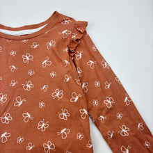 Load image into Gallery viewer, Girls Dymples, organic cotton long sleeve t-shirt, butterfly, minor marks, FUC, size 2,  