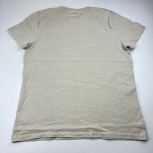 Load image into Gallery viewer, Boys Next, beige cotton t-shirt, stag head, minor marks, FUC, size 13,  