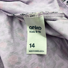 Load image into Gallery viewer, Girls Anko, animal print cotton dress, GUC, size 14, L: 80cm