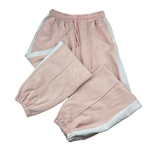 Load image into Gallery viewer, Girls Target, cotton blend fleece lined track pants, elasticated, GUC, size 8,  
